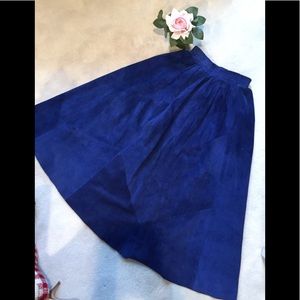 Lovely Vintage Suede Skirt